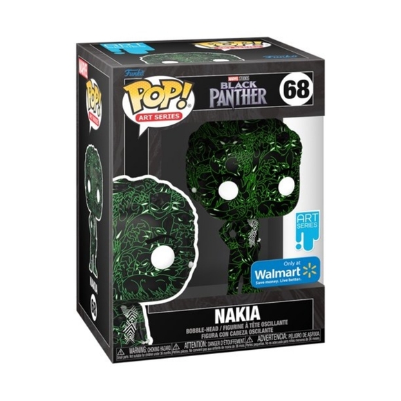 Funko POP! Black Panther Nakia and Shuri Art Series - Picture 5 of 8